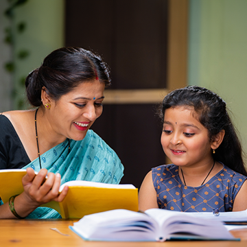 1on1 Home Tution tutor and Student learning