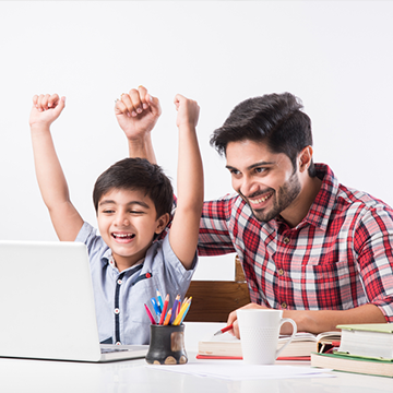 1on1 Home Tution tutor students enjoy